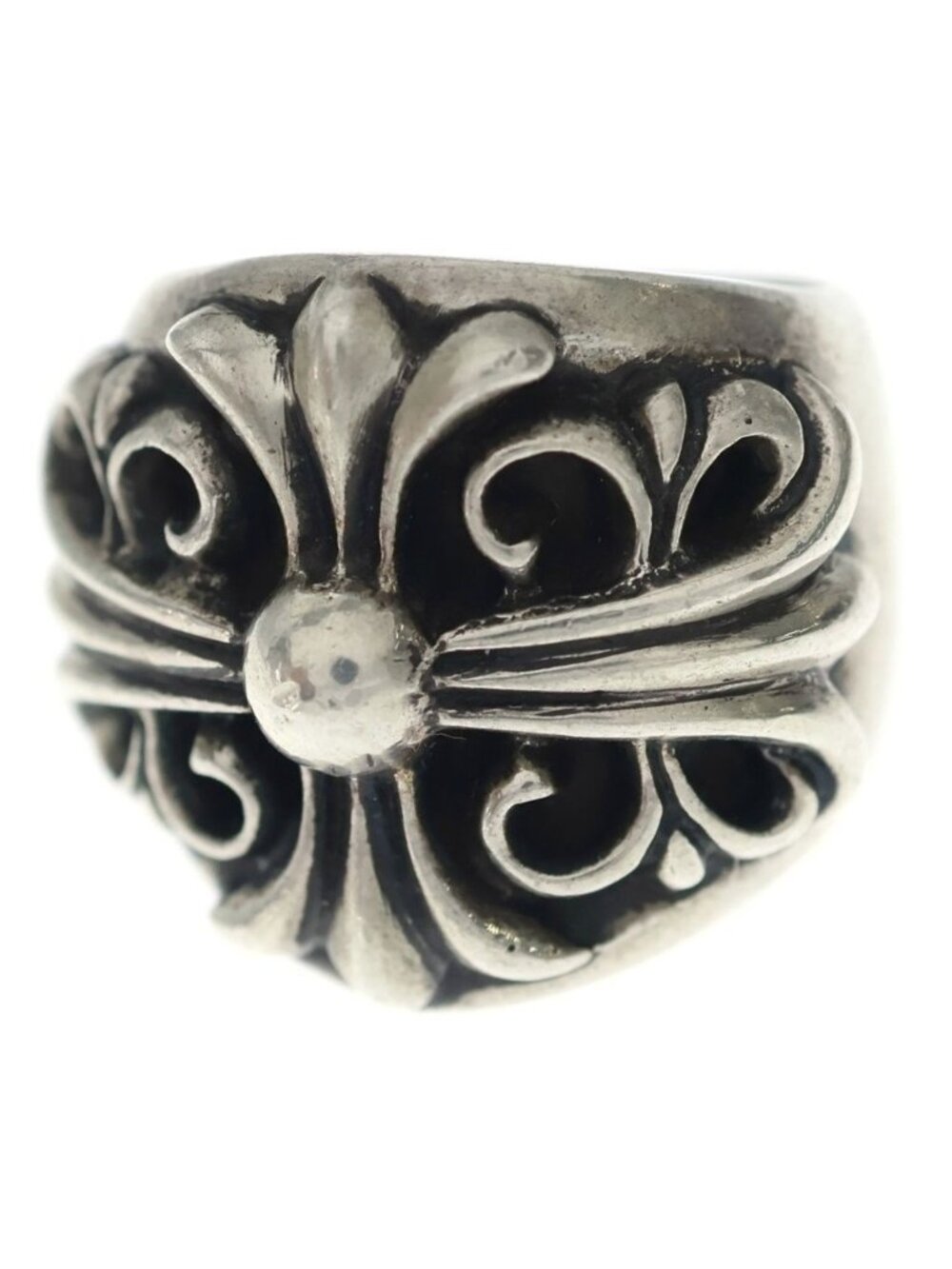 Chrome Hearts Keeper Ring Silver